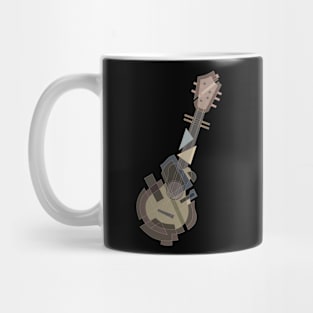 MUSICAL INSTRUMENT GUITAR DECORATIVE ART Mug